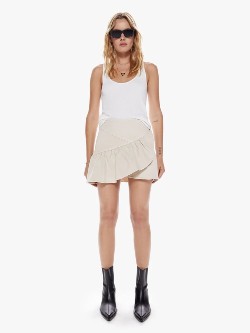 Mother minx mini skirt